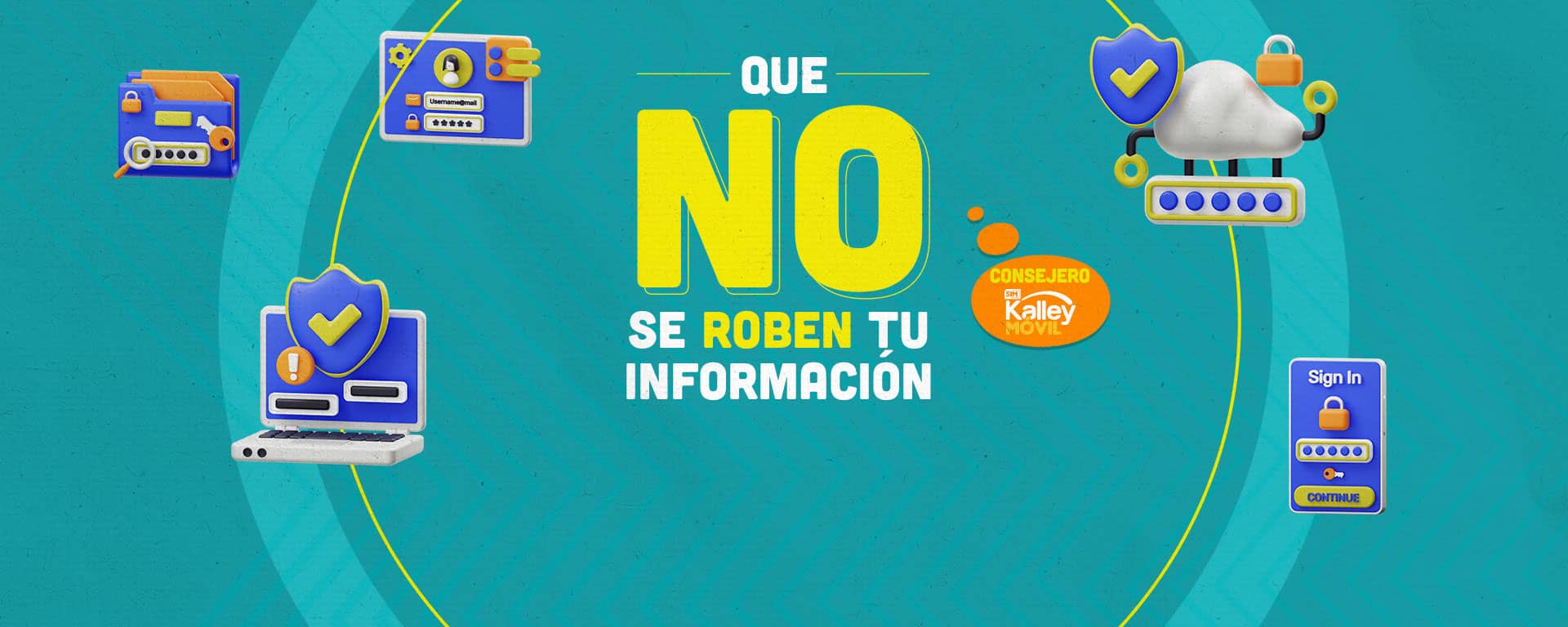 Que no te roben tu información en internet 